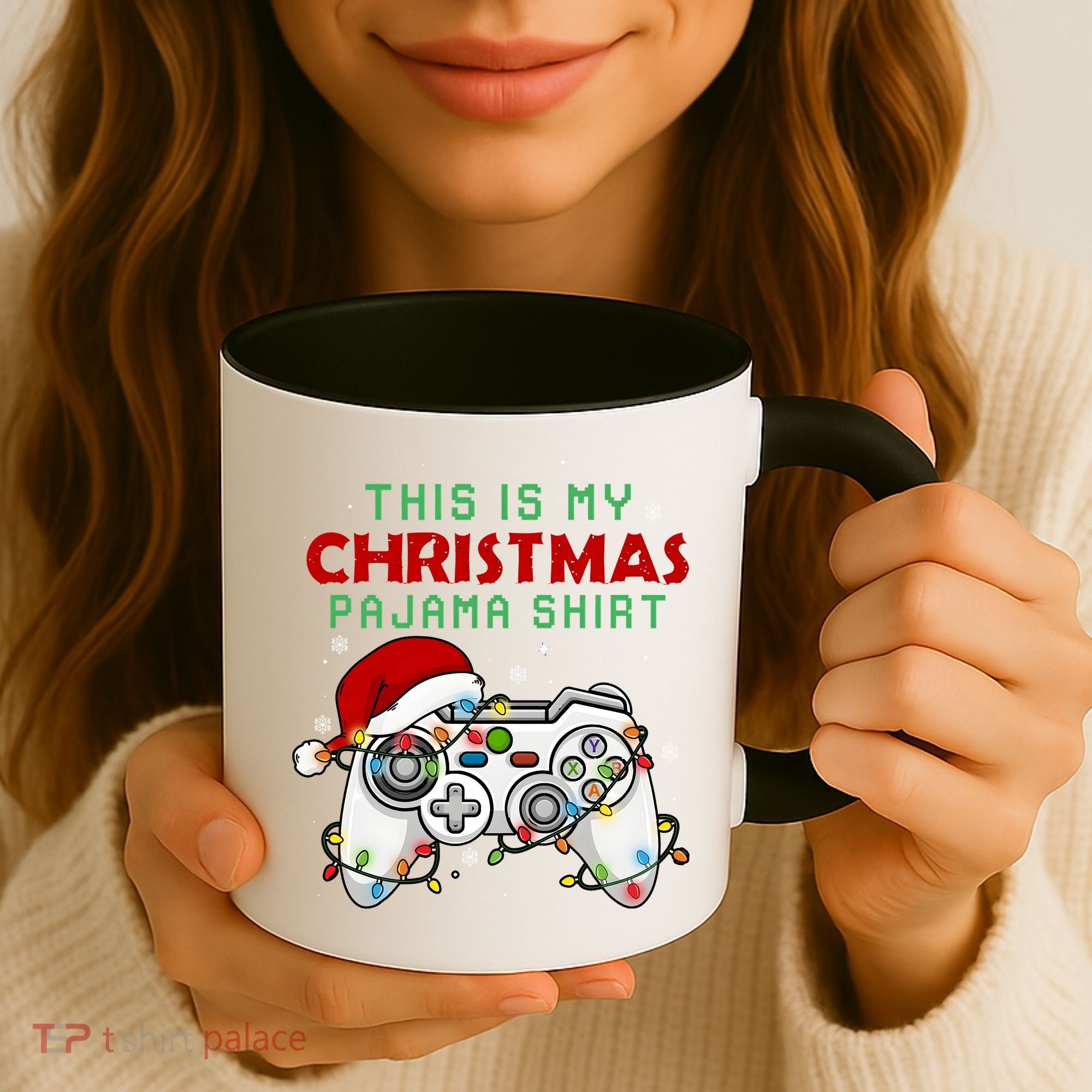 This Is My Christmas Pajama Video Game Controller Coffee Mug