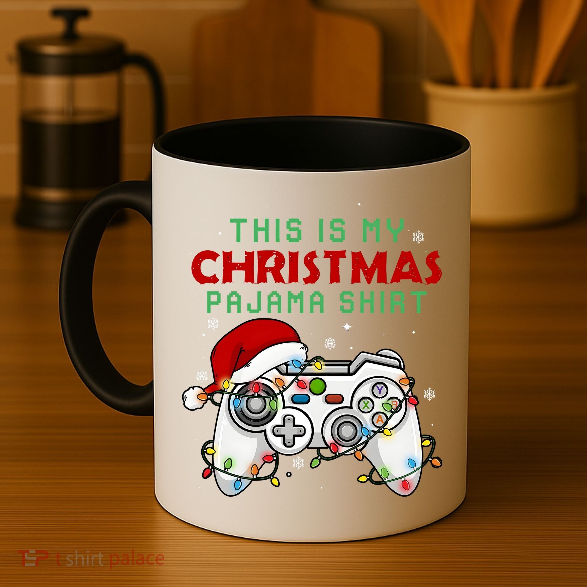 This Is My Christmas Pajama Video Game Controller Coffee Mug