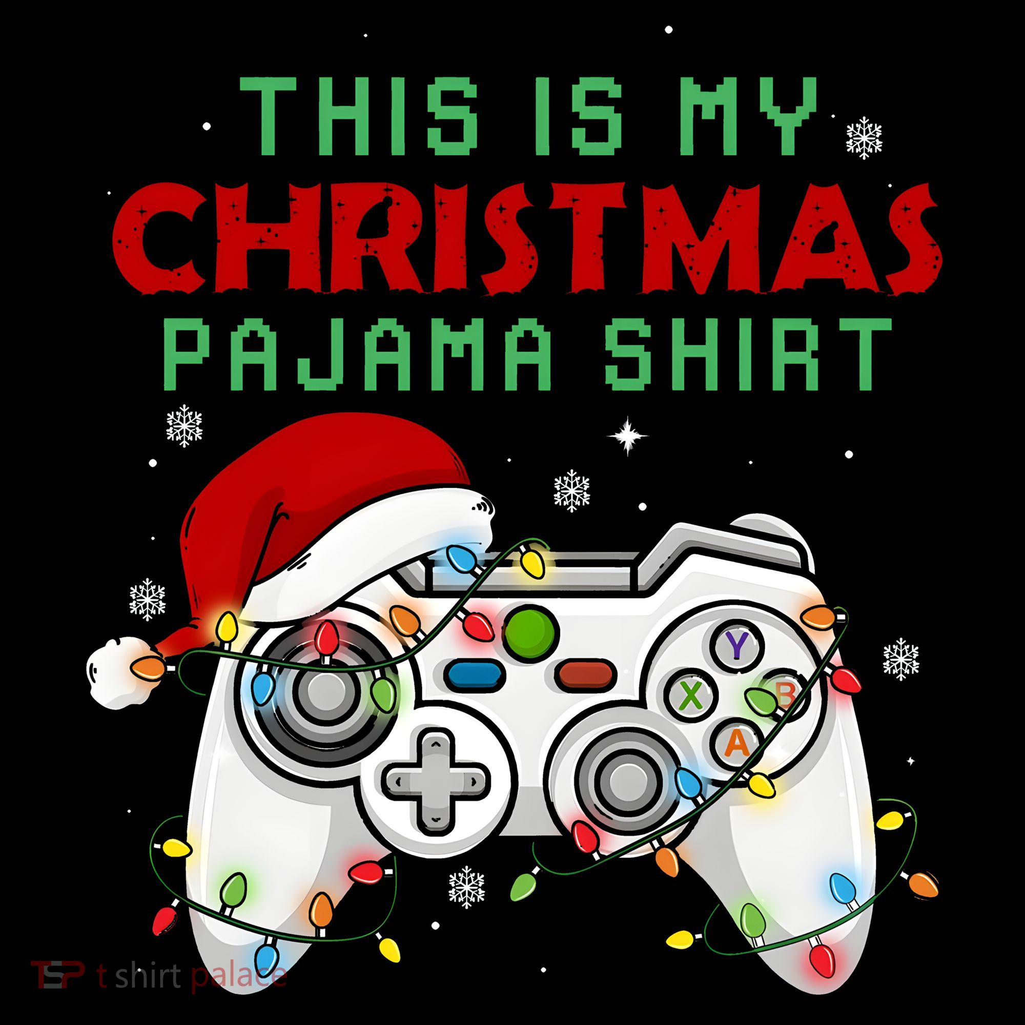This Is My Christmas Pajama Video Game Controller Ornament