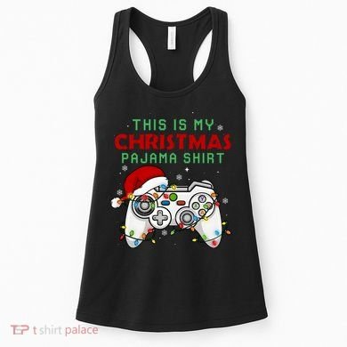 This Is My Christmas Pajama Video Game Controller Women's Tank Top