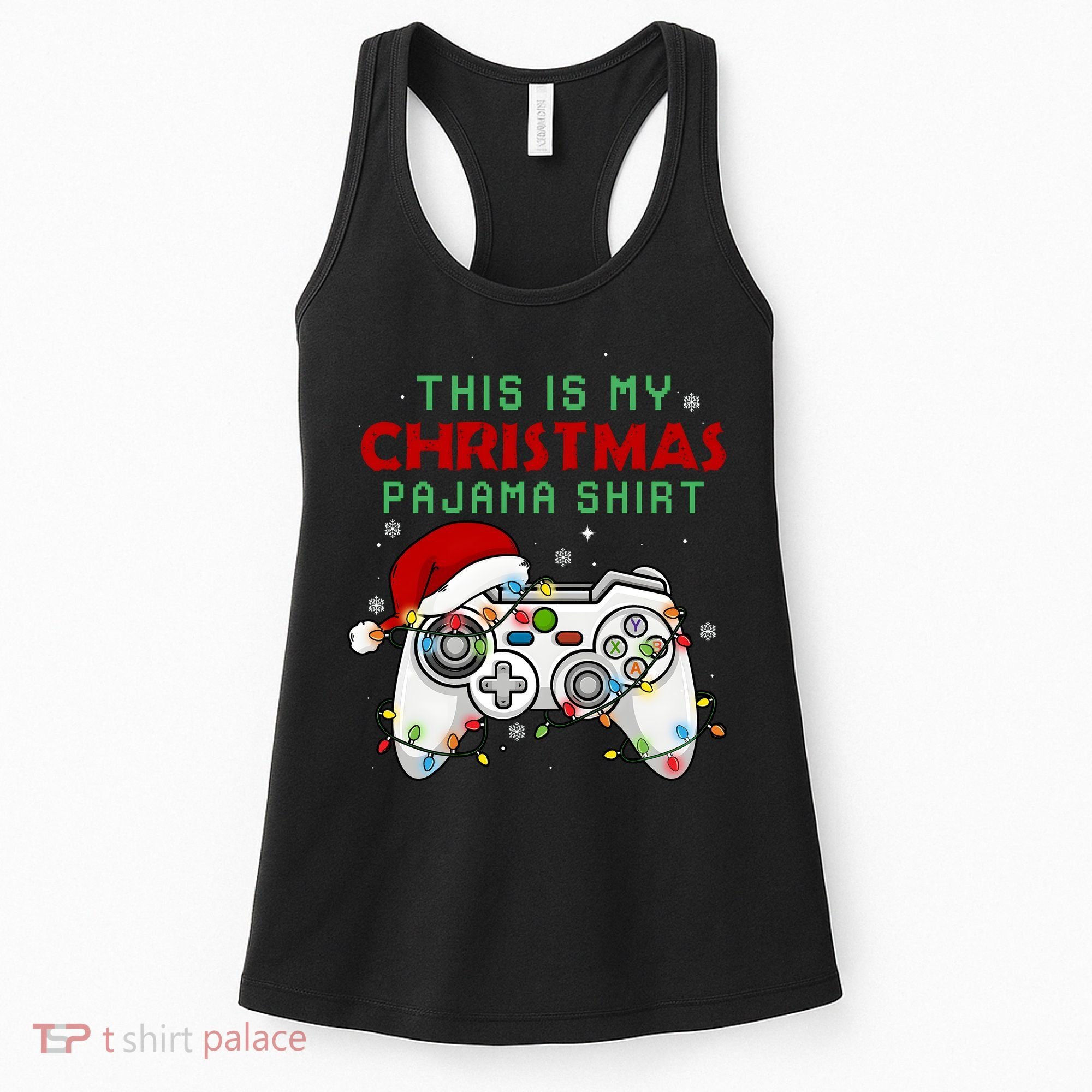 This Is My Christmas Pajama Video Game Controller Women's Tank Top