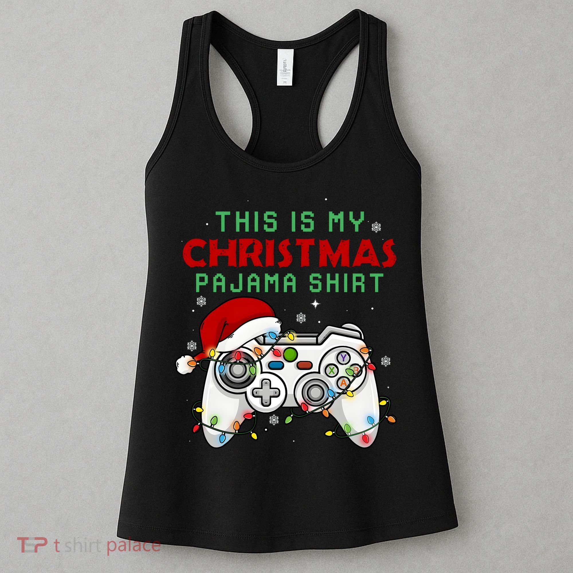 This Is My Christmas Pajama Video Game Controller Women's Tank Top