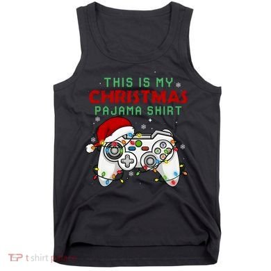 This Is My Christmas Pajama Video Game Controller Tank Top