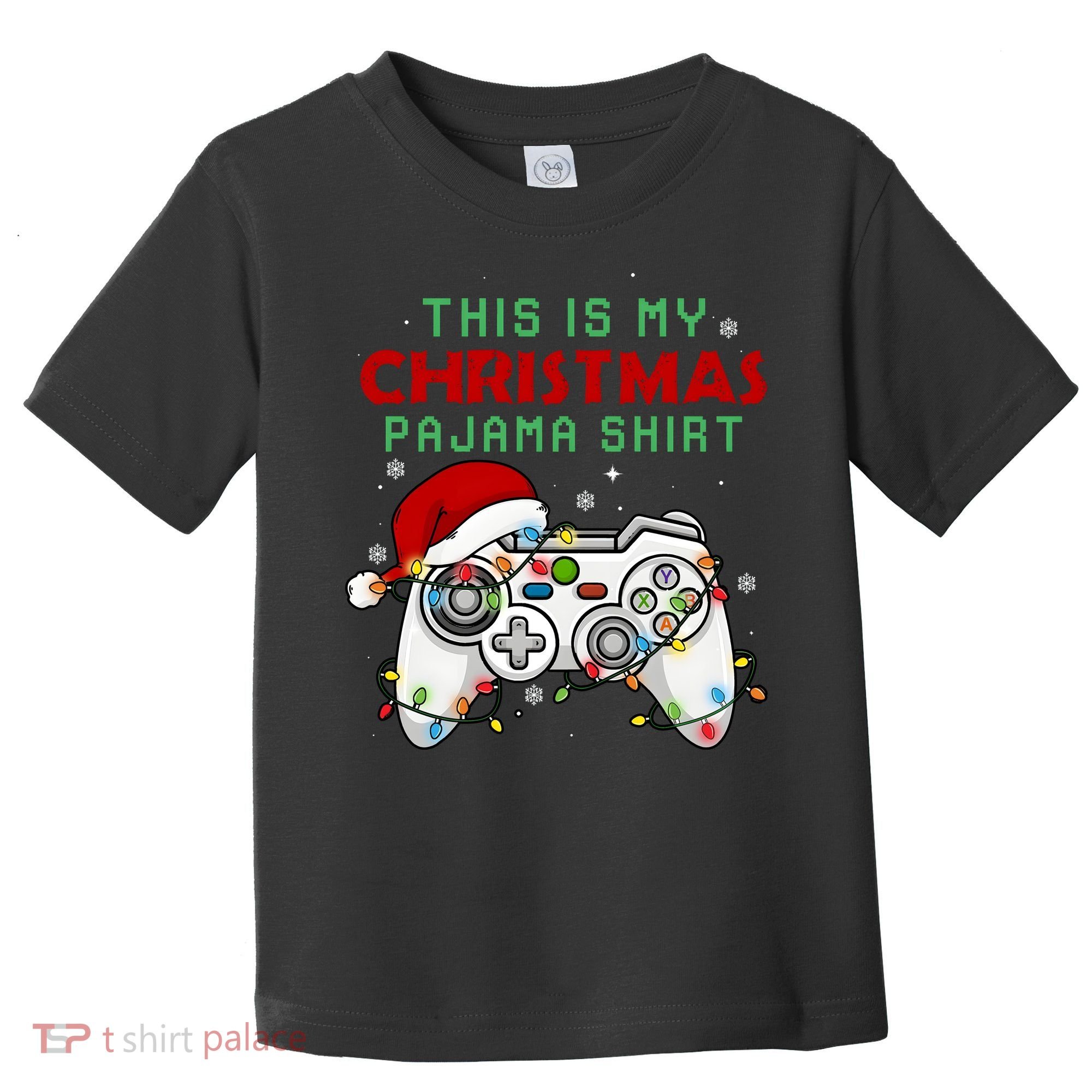 This Is My Christmas Pajama Video Game Controller Toddler T-Shirt