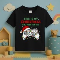 This Is My Christmas Pajama Video Game Controller Toddler T-Shirt thumb 3