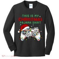 This Is My Christmas Pajama Video Game Controller Kids Long Sleeve Shirt thumb 0
