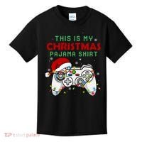 This Is My Christmas Pajama Video Game Controller Kids T-Shirt thumb 0