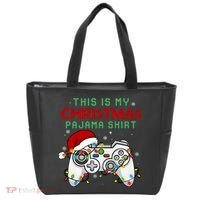 This Is My Christmas Pajama Video Game Controller Tote Bag thumb 0