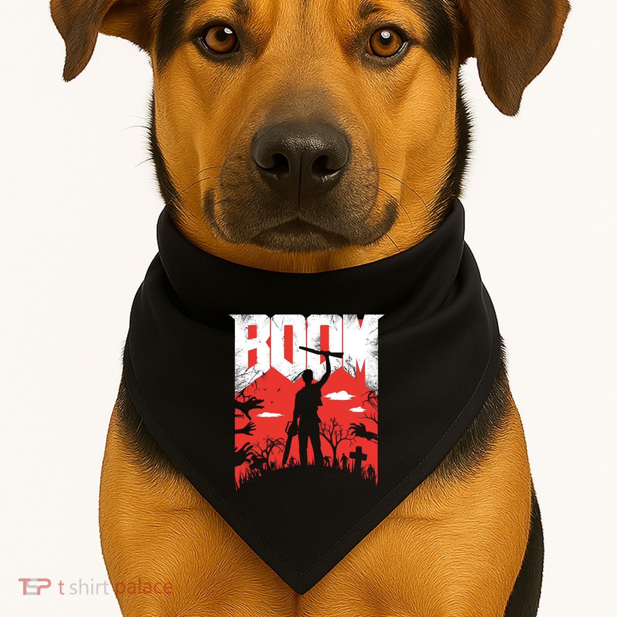 This Is My Boomstick! USA-Made Doggie Bandana