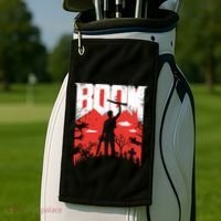 This Is My Boomstick! Golf Towel thumb 2