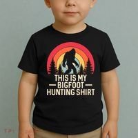 This Is My Bigfoot Hunting Squatchy Sasquatch Toddler T-Shirt thumb 2