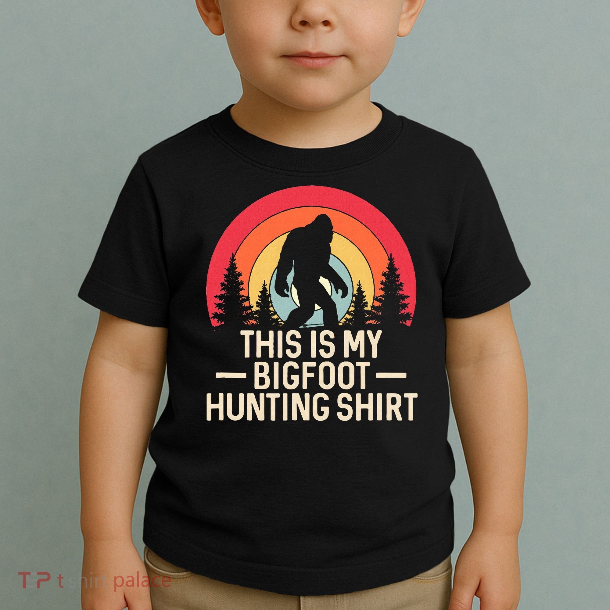This Is My Bigfoot Hunting Squatchy Sasquatch Toddler T-Shirt