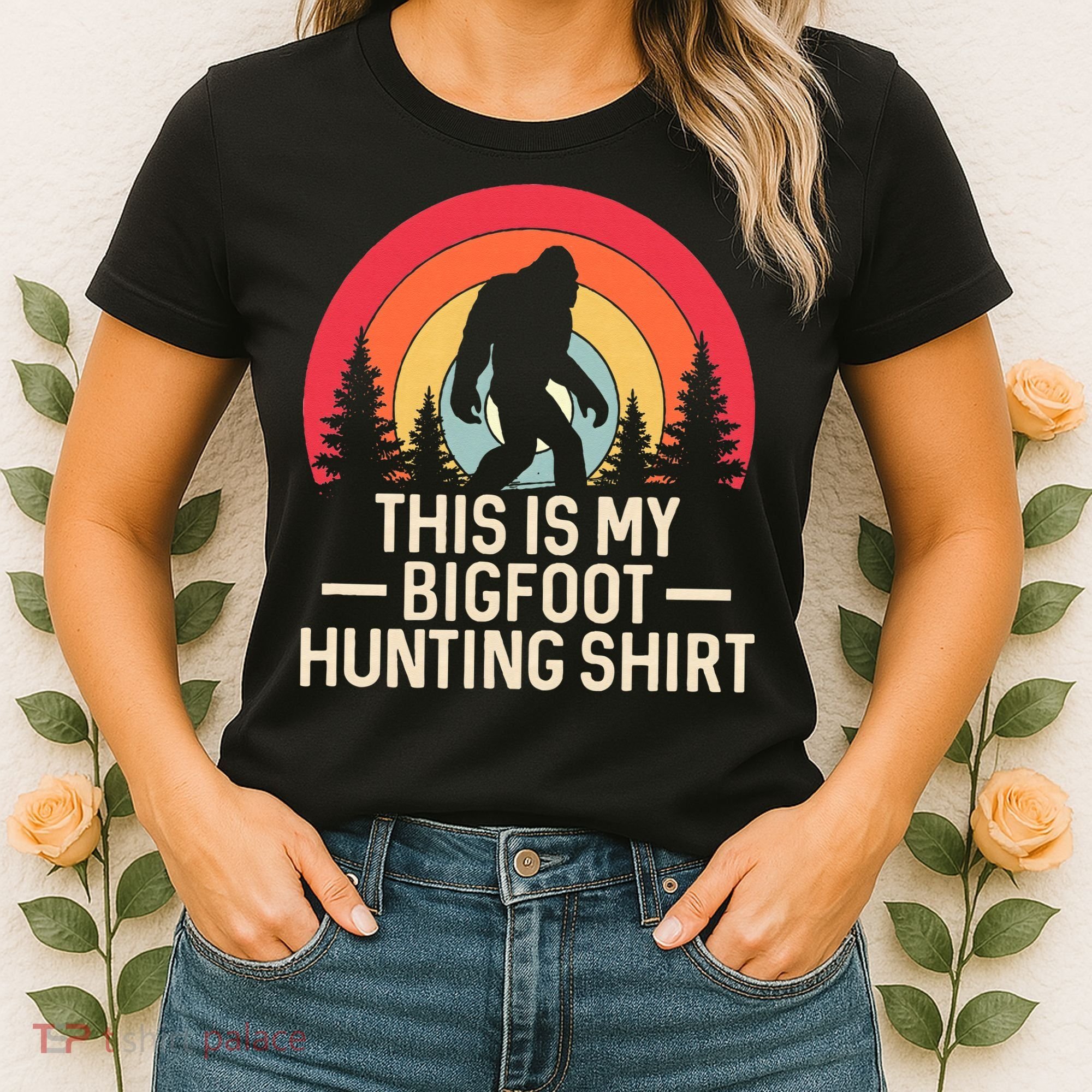 This Is My Bigfoot Hunting Squatchy Sasquatch Women's T-Shirt