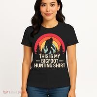 This Is My Bigfoot Hunting Squatchy Sasquatch Women's T-Shirt thumb 4