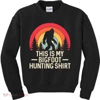 This Is My Bigfoot Hunting Squatchy Sasquatch Kids Sweatshirt thumb 0
