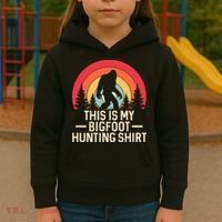 This Is My Bigfoot Hunting Squatchy Sasquatch Kids Hoodie thumb 3