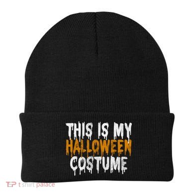 This Is My Halloween Costume Last Minute Halloween Costume Beanie