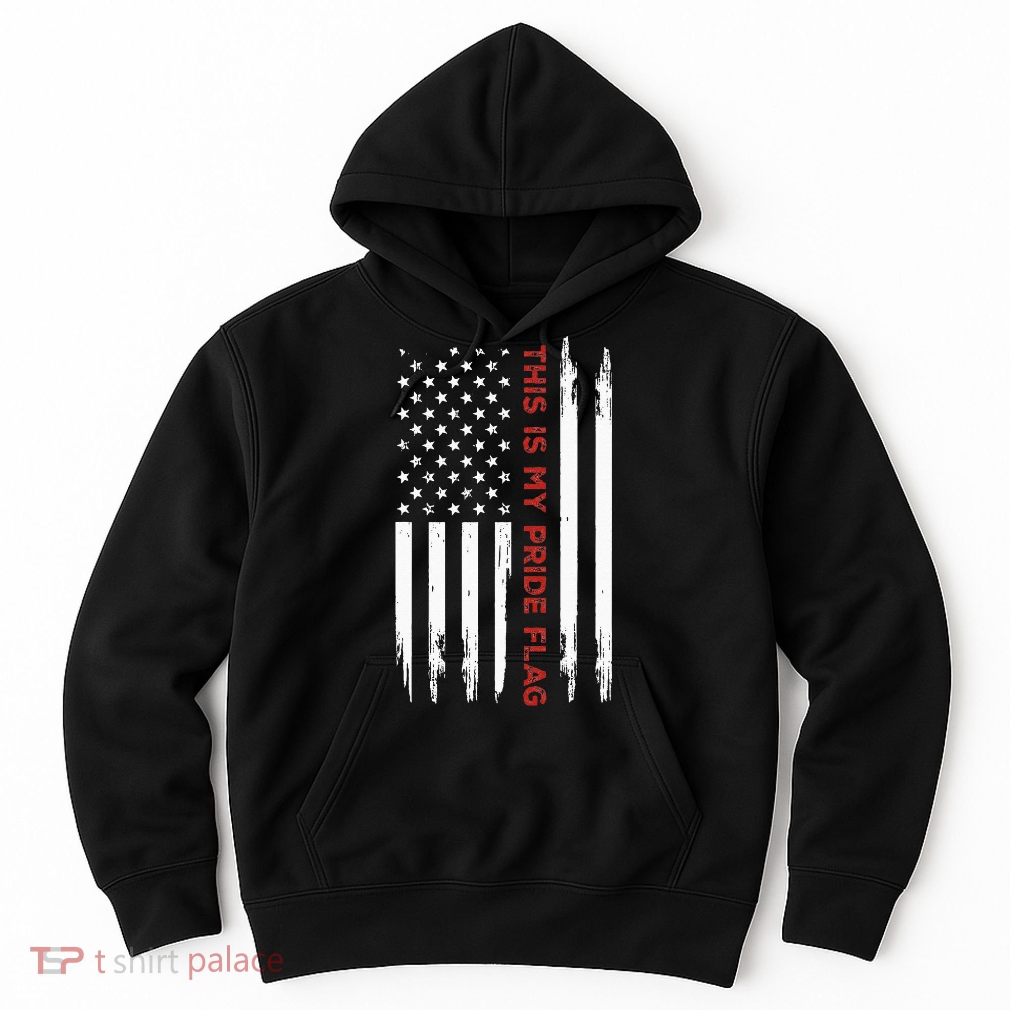 This Is My Pride Flag USA American 4th Of July Hoodie