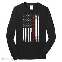 This Is My Pride Flag USA American 4th Of July Long Sleeve Shirt thumb 0