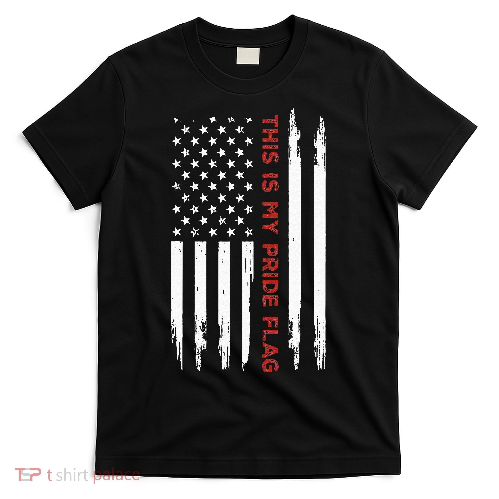 This Is My Pride Flag USA American 4th Of July T-Shirt