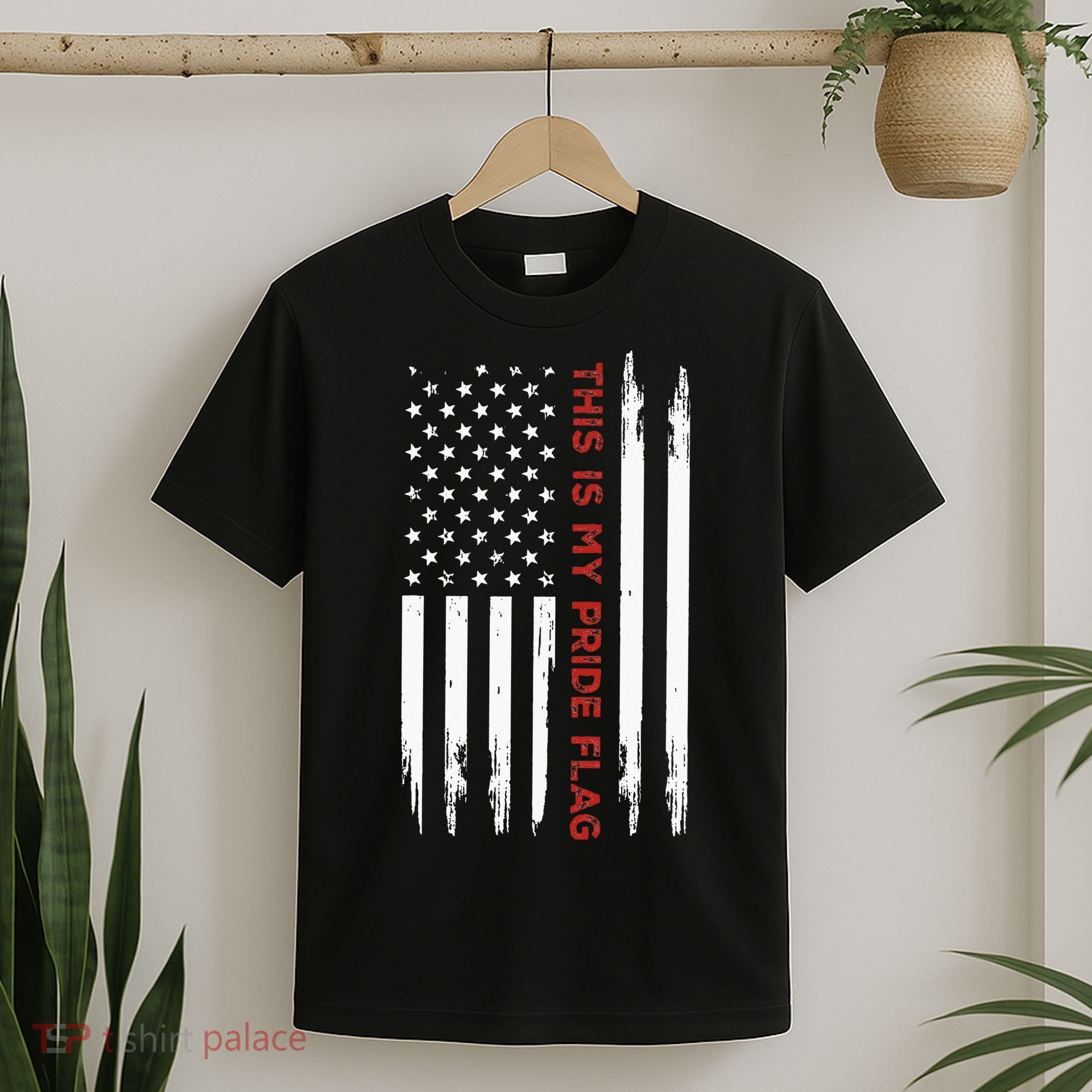 This Is My Pride Flag USA American 4th Of July T-Shirt