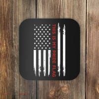 This Is My Pride Flag USA American 4th Of July Coaster thumb 0