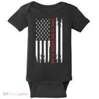 This Is My Pride Flag USA American 4th Of July Baby Bodysuit thumb 0