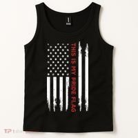 This Is My Pride Flag USA American 4th Of July Tank Top thumb 2
