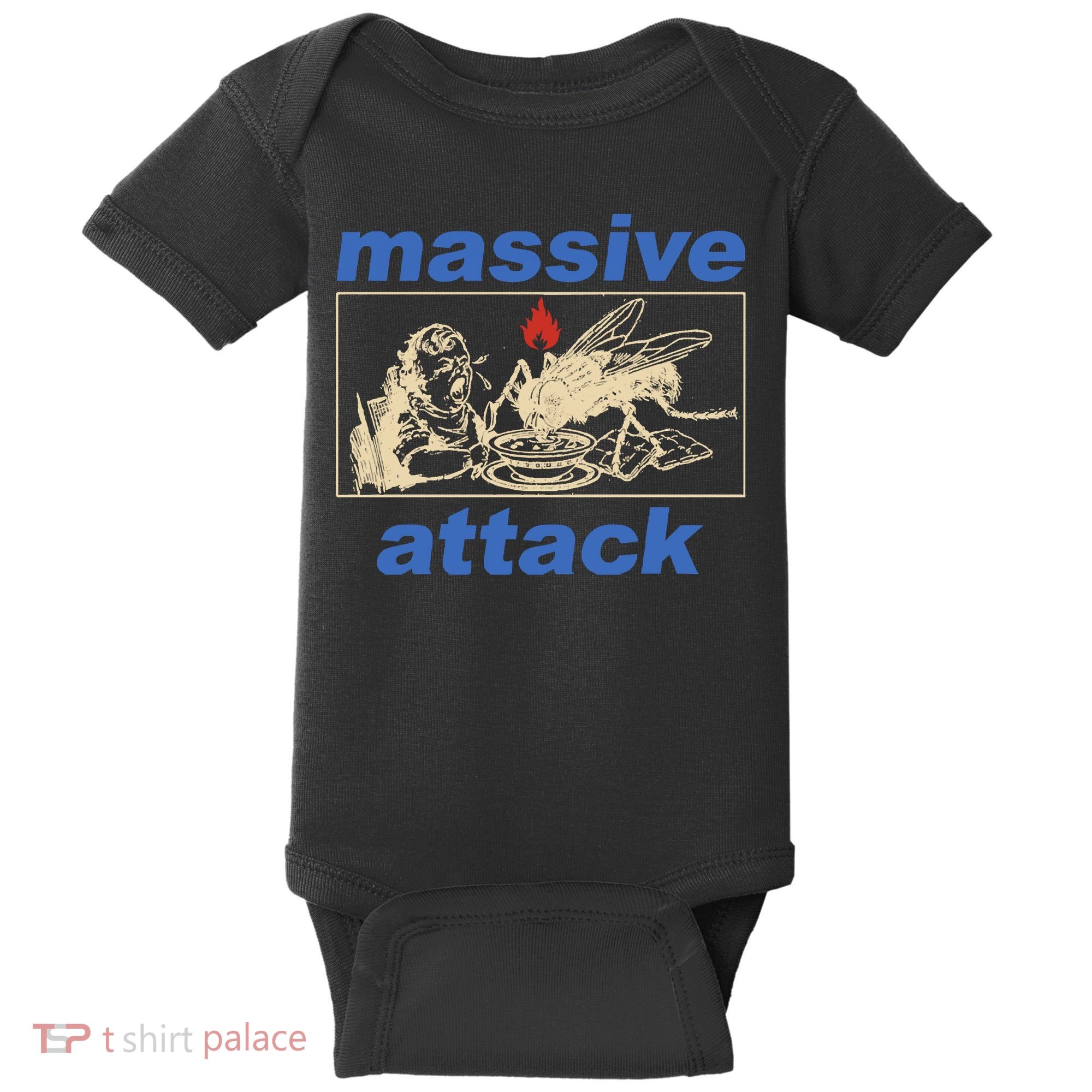 This Is Massive Attack Baby Bodysuit
