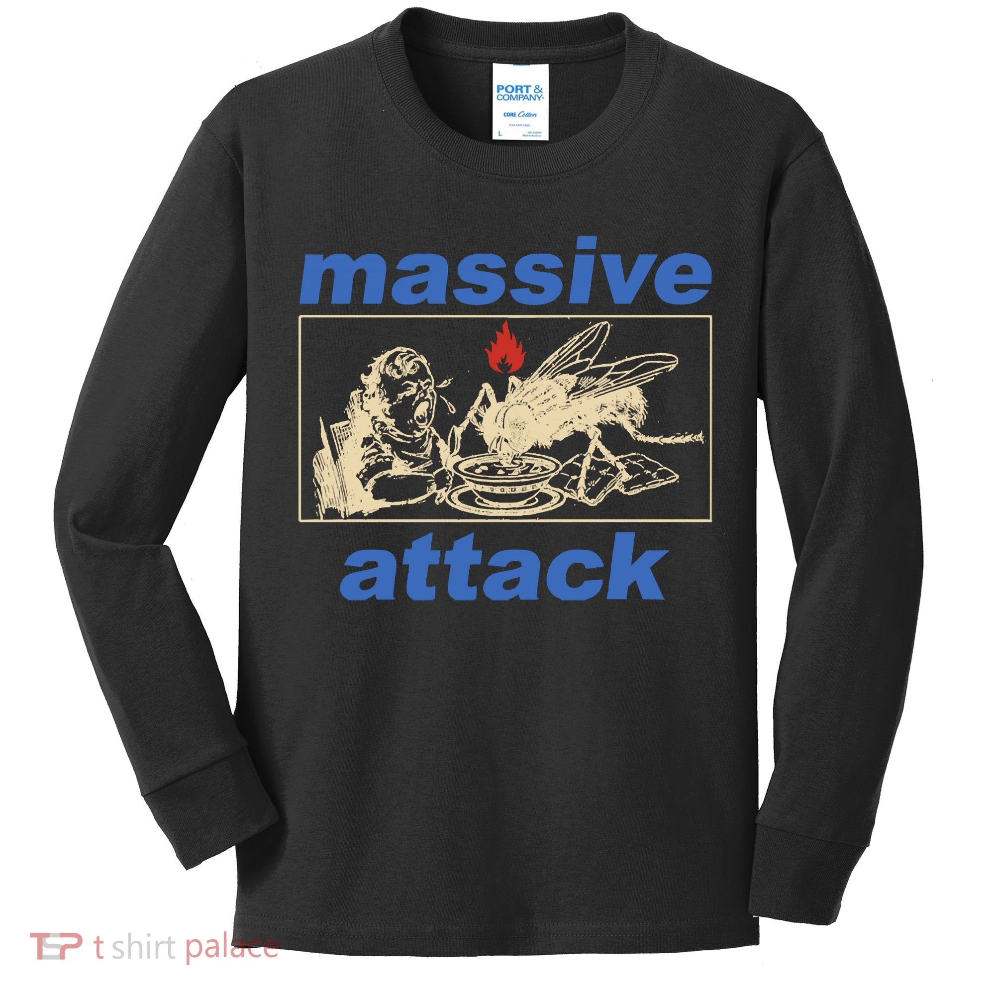 This Is Massive Attack Kids Long Sleeve Shirt