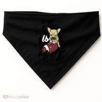 This Is Mine Cute Football Dog USA-Made Doggie Bandana thumb 0