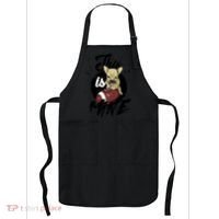 This Is Mine Cute Football Dog Apron thumb 0