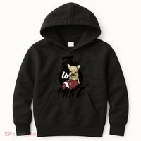 This Is Mine Cute Football Dog Kids Hoodie thumb 0