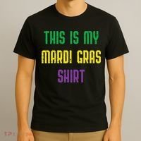 This Is My Mardi Gras Funny Outfit Women T-Shirt thumb 3