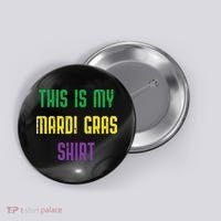 This Is My Mardi Gras Funny Outfit Women Button thumb 0