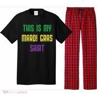 This Is My Mardi Gras Funny Outfit Women Pajama Set thumb 0