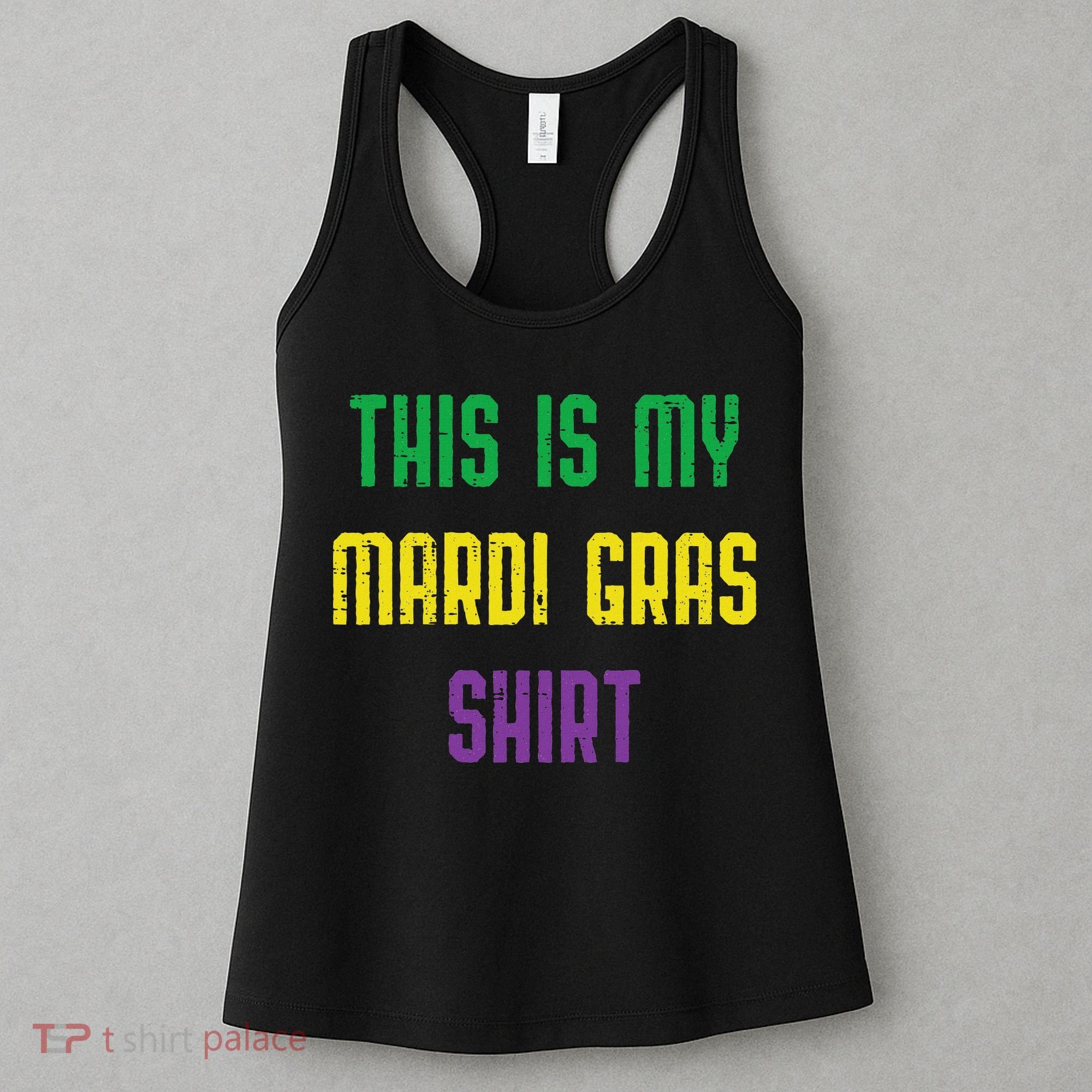 This Is My Mardi Gras Funny Outfit Women Women's Tank Top