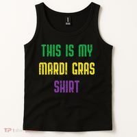 This Is My Mardi Gras Funny Outfit Women Tank Top thumb 2