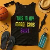 This Is My Mardi Gras Funny Outfit Women Tank Top thumb 4