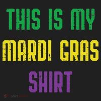 This Is My Mardi Gras Funny Outfit Women Golf Towel thumb 3