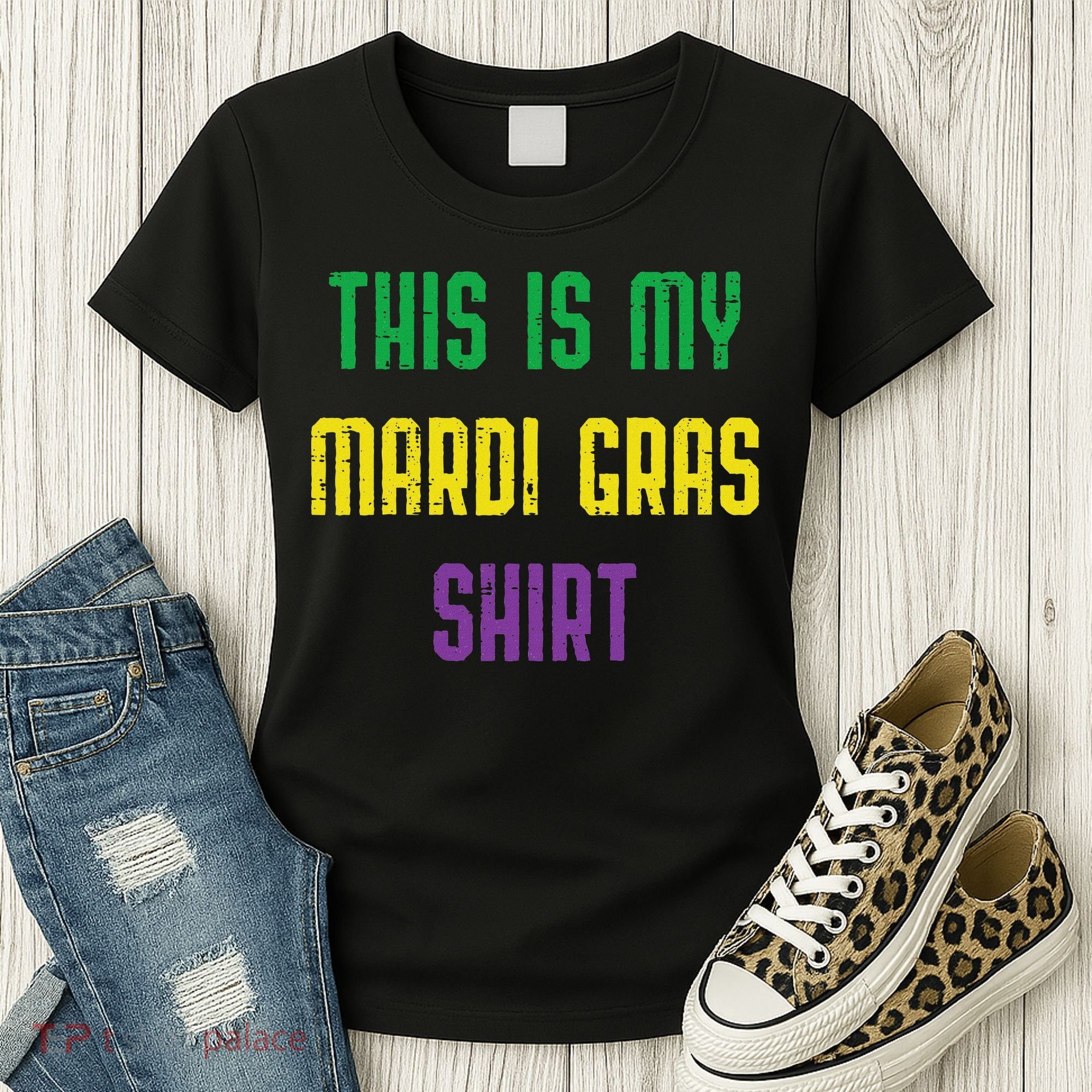 This Is My Mardi Gras Funny Outfit Women Women's T-Shirt