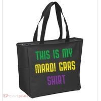 This Is My Mardi Gras Funny Outfit Women Tote Bag thumb 2