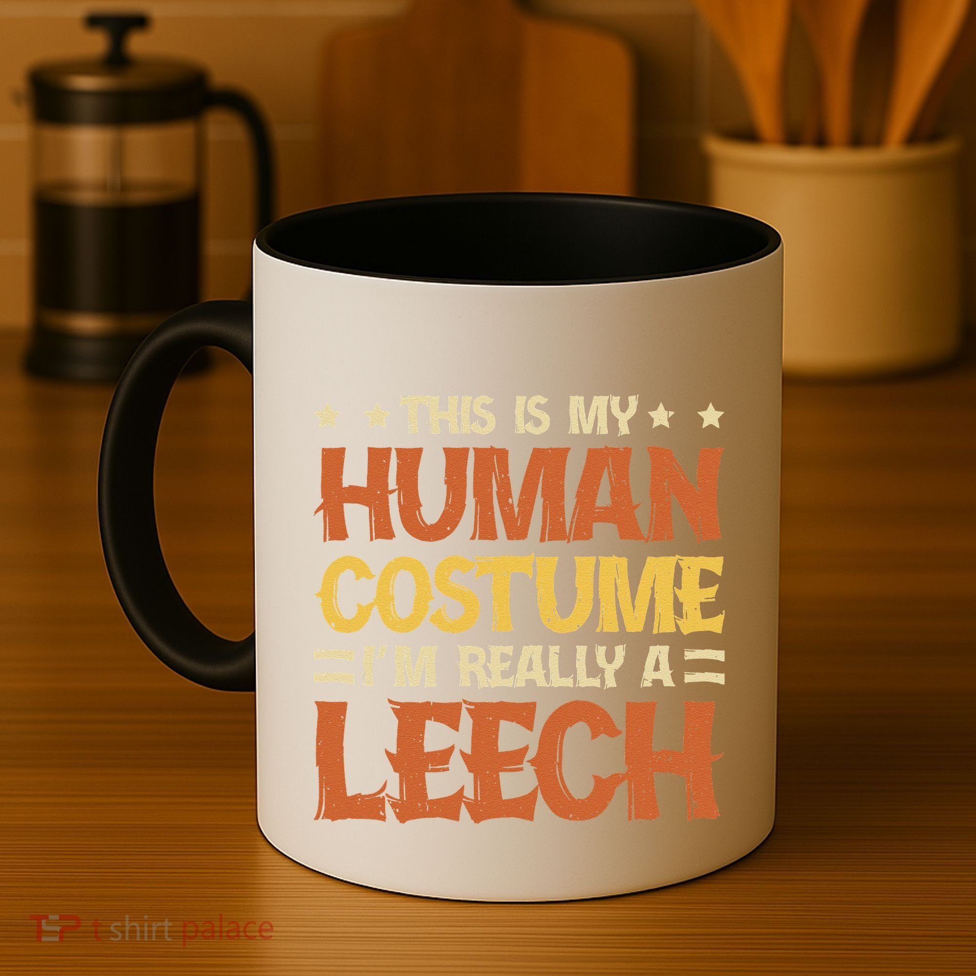This Is My Human Costume IM Really A Leech Coffee Mug
