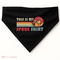 This Is My Spare Bowling Bowler Funny Team USA-Made Doggie Bandana thumb 0