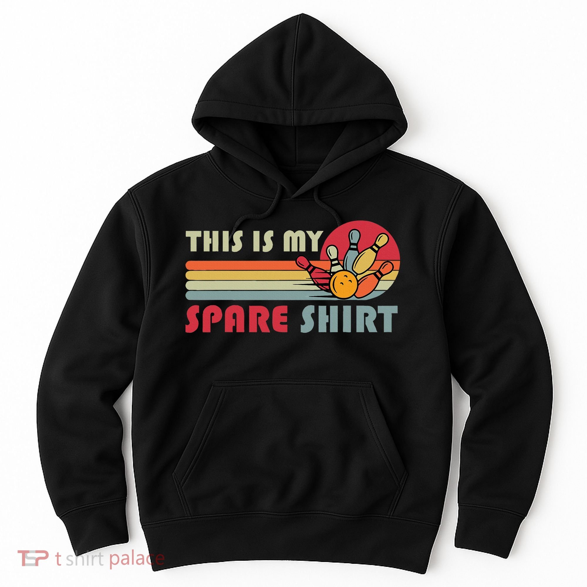 This Is My Spare Bowling Bowler Funny Team Hoodie