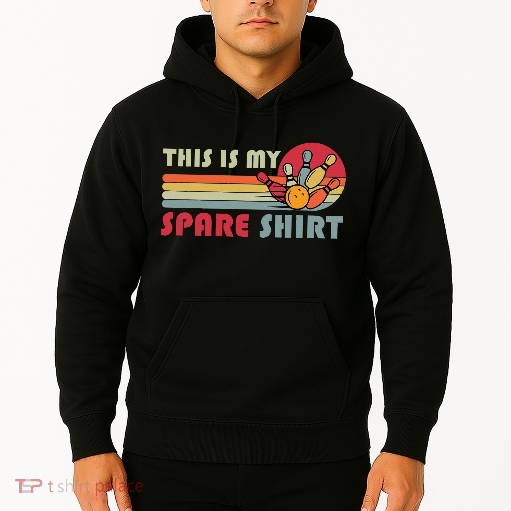 This Is My Spare Bowling Bowler Funny Team Hoodie