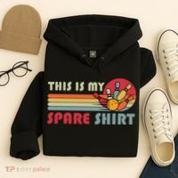 This Is My Spare Bowling Bowler Funny Team Hoodie thumb 4