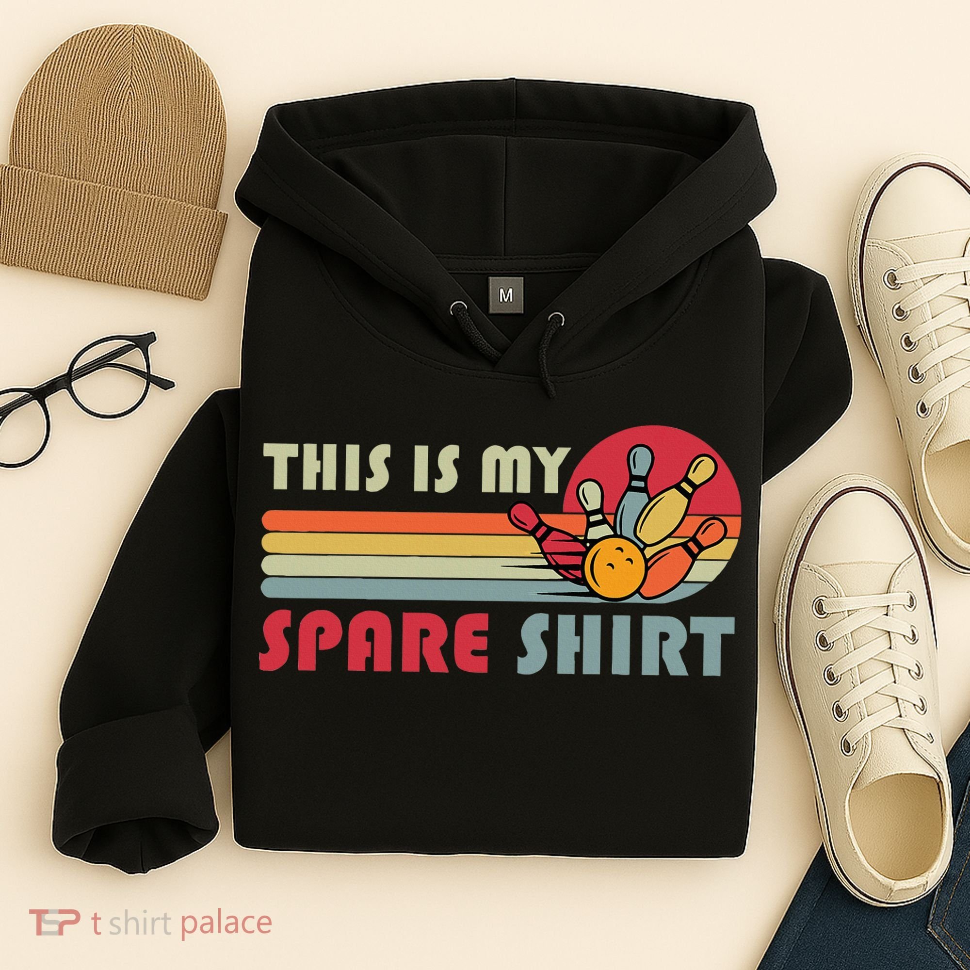 This Is My Spare Bowling Bowler Funny Team Hoodie