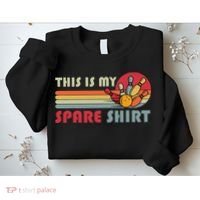 This Is My Spare Bowling Bowler Funny Team Sweatshirt thumb 2