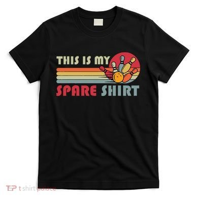 This Is My Spare Bowling Bowler Funny Team T-Shirt